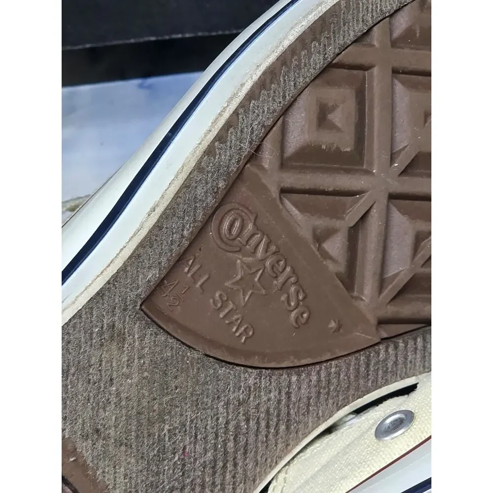 Womens Converse Chuck Taylor All Star  OX Ivory Low Sneakers Shoes Size 6.5